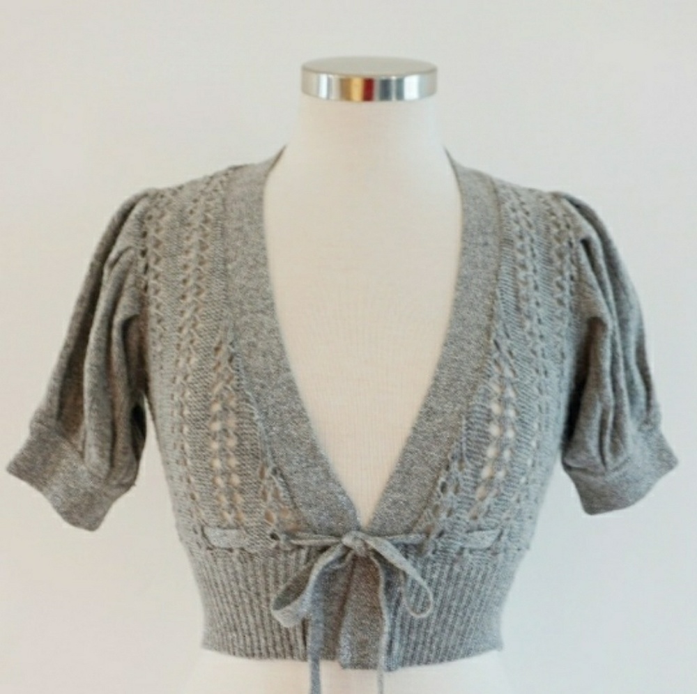 MNG • by Mango Casual Crop Cardigan